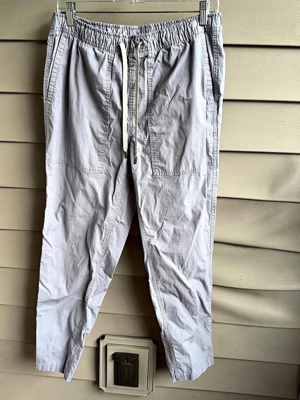 Vuori Ripstop Climber Pants Men 's M Gray Camo Stretch V461 Gorpcore